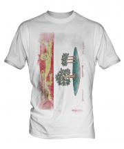 Prince Edward Island Faded Flag Mens T-Shirt