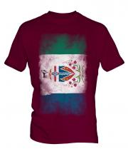 Yukon Faded Flag Mens T-Shirt