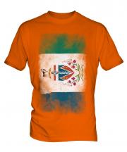 Yukon Faded Flag Mens T-Shirt