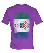 Yukon Faded Flag Mens T-Shirt