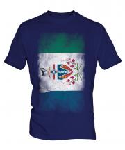 Yukon Faded Flag Mens T-Shirt