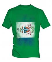 Yukon Faded Flag Mens T-Shirt
