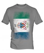 Yukon Faded Flag Mens T-Shirt