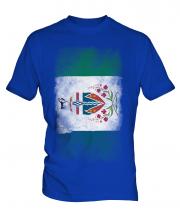 Yukon Faded Flag Mens T-Shirt