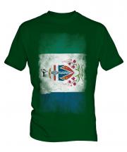 Yukon Faded Flag Mens T-Shirt