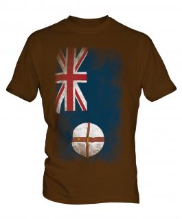 New South Wales Faded Flag Mens T-Shirt