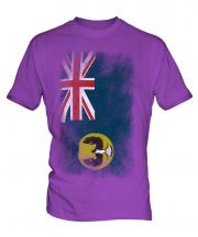 South Australia Faded Flag Mens T-Shirt