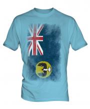 South Australia Faded Flag Mens T-Shirt