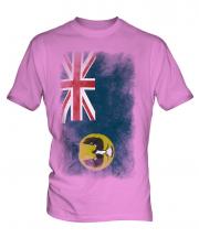 South Australia Faded Flag Mens T-Shirt