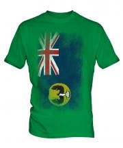 South Australia Faded Flag Mens T-Shirt