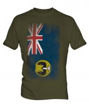 South Australia Faded Flag Mens T-Shirt