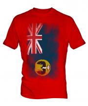 South Australia Faded Flag Mens T-Shirt
