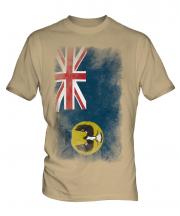 South Australia Faded Flag Mens T-Shirt