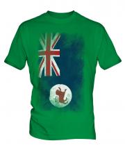 Tasmania Faded Flag Mens T-Shirt