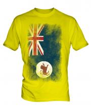 Tasmania Faded Flag Mens T-Shirt