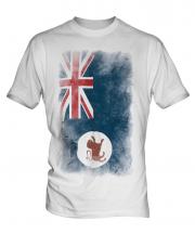 Tasmania Faded Flag Mens T-Shirt