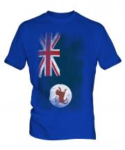 Tasmania Faded Flag Mens T-Shirt