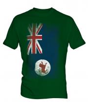 Tasmania Faded Flag Mens T-Shirt