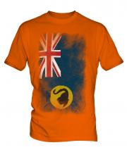 Western Australia Faded Flag Mens T-Shirt