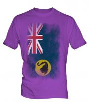 Western Australia Faded Flag Mens T-Shirt
