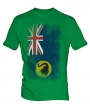 Western Australia Faded Flag Mens T-Shirt