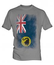 Western Australia Faded Flag Mens T-Shirt