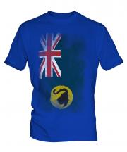 Western Australia Faded Flag Mens T-Shirt
