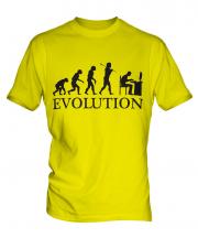 Computer Geek Evolution Mens T-Shirt