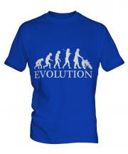 Mum With Pushchair Evolution Mens T-Shirt