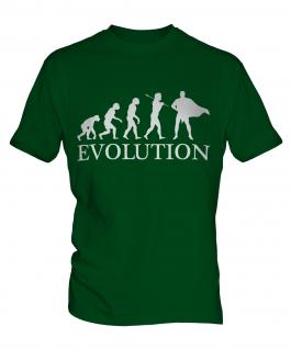 Superhero Evolution Mens T-Shirt