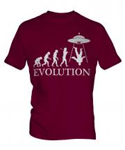 Ufo Invasion Evolution Mens T-Shirt