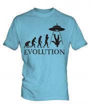 Ufo Invasion Evolution Mens T-Shirt