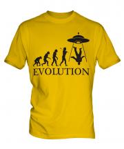 Ufo Invasion Evolution Mens T-Shirt
