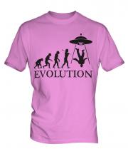Ufo Invasion Evolution Mens T-Shirt