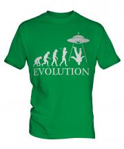 Ufo Invasion Evolution Mens T-Shirt