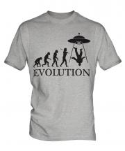 Ufo Invasion Evolution Mens T-Shirt