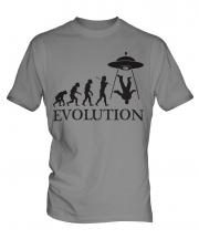 Ufo Invasion Evolution Mens T-Shirt