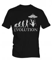 Ufo Invasion Evolution Mens T-Shirt