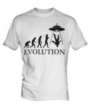 Ufo Invasion Evolution Mens T-Shirt