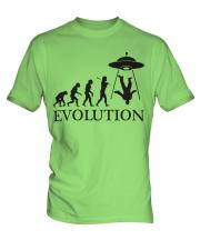 Ufo Invasion Evolution Mens T-Shirt
