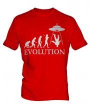Ufo Invasion Evolution Mens T-Shirt
