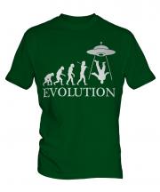 Ufo Invasion Evolution Mens T-Shirt