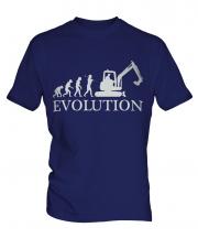 Excavator Evolution Mens T-Shirt