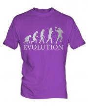 American Football Quarterback Evolution Mens T-Shirt