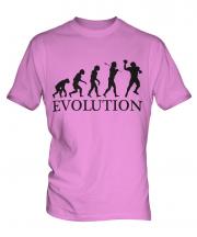 American Football Quarterback Evolution Mens T-Shirt