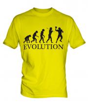 American Football Quarterback Evolution Mens T-Shirt