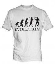 American Football Quarterback Evolution Mens T-Shirt