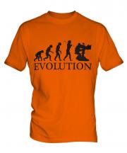 Television Cameraman Evolution Mens T-Shirt
