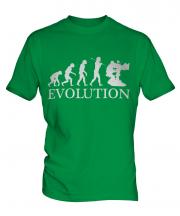 Television Cameraman Evolution Mens T-Shirt