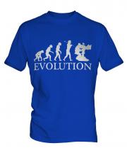 Television Cameraman Evolution Mens T-Shirt